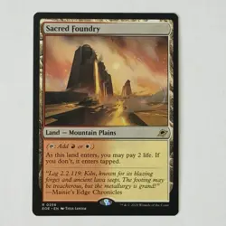 Sacred Foundry (0256) Edge of Eternities Near Mint MTG EOE R - Image 1