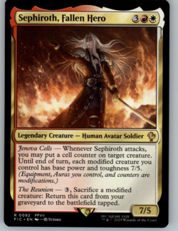 Sephiroth, Fallen Hero Commander: Final Fantasy Regular #92 - Image 1