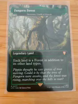 MTG Fangorn Forest - Yavimaya, Cradle of Growth (FOIL) 0377 Lord of the Rings - Image 1