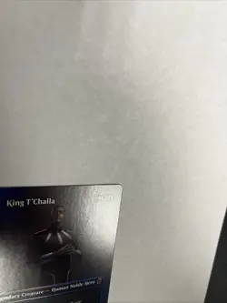 King T’Challa Black Panther Hope Enduring Borderless Foil Card #0373 MTG LP - Image 3