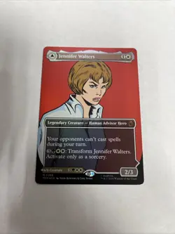 Jennifer Walter’s Borderless Foil Superheroes Card #0388 MTG LP - Image 1