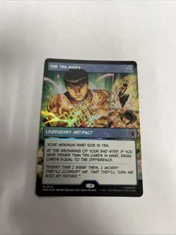 The Ten Rings Borderless Foil Superhero’s Card #0313 MTG LP - Image 1