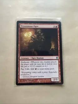 MTG Treasonous Ogre CNS 036 U LP Regular - Image 1