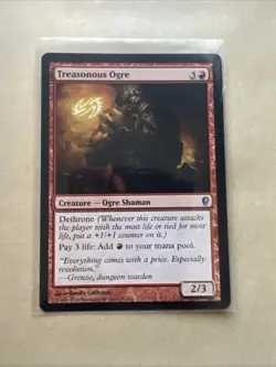 MTG Treasonous Ogre CNS 036 U LP Regular - Image 2
