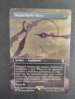 Nazgul Battle-Mace (Borderless) Commander: Lord Of The Rings (LTC) #510 - Image 1