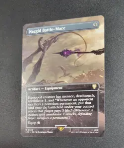 Nazgul Battle-Mace (Borderless) Commander: Lord Of The Rings (LTC) #510 - Image 3