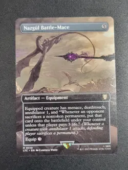 Nazgul Battle-Mace (Borderless) Commander: Lord Of The Rings (LTC) #510 - Image 4