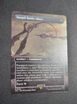 Nazgul Battle-Mace (Borderless) Commander: Lord Of The Rings (LTC) #510 - Image 5