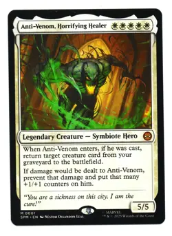 Anti-Venom, Horrifying Healer - 1 - SPM - NM - MTG Magic the Gathering - Image 1