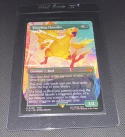 Traveling Chocobo (Borderless) Final Fantasy Regular - Image 1