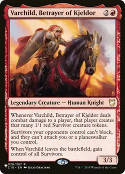 1x Varchild, Betrayer of Kjeldor - The List - The List - Near Mint, English - MT - Image 1