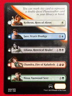 MTG 1X Jace, Vryn's Prodigy X1 + Planeswalker Card Magic Origins - NM - Image 3