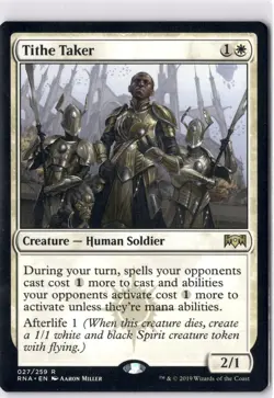 Tithe Taker NM* Ravnica Allegiance ENGLISH 027/259 mtg -UnltdCards - Image 1