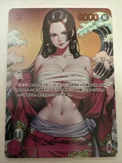 BOA ONE PIECE Holographic Custom Art Goddess Story Anime Collectible Card - Image 1