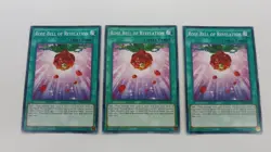 3x ROSE BELL OF REVELATION SPELL CARD 1ST ED LDS2-EN118 COMMON NM / UNPLAYED - Image 1