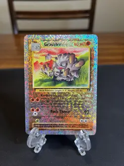 Graveler 44/110 Reverse Holo Legendary Collection 2002 Pokemon Card LP - Image 1