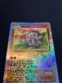 Graveler 44/110 Reverse Holo Legendary Collection 2002 Pokemon Card LP - Image 4