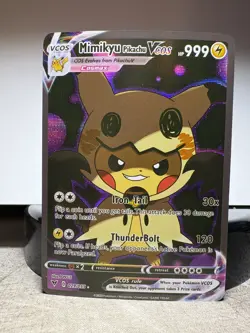 Mimikyu Pikachu Pokemon Card VCOS Holo Cosplay (29/55)🔥 - Image 1