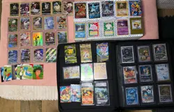 My whole Pokemon Collection TCG Slabs SAR Holo Vintage Modern Full Art Topps - Image 1