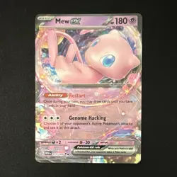 Pokemon TCG Mew ex EX SV: Scarlet & Violet 151 Holo Double Rare 151/165 - Image 1
