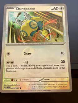 Dunsparce (Master Ball Pattern) 079/131 Prismatic Evolutions - Image 1