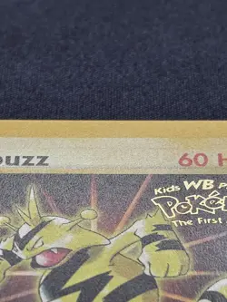 Electabuzz Warner Bros Movie Black Star Promo 2 Pokemon TCG 1999 WOTC LP-NM - Image 2