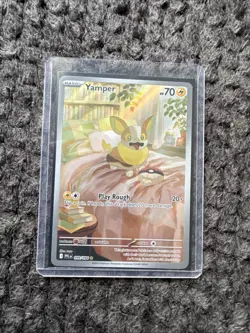 Pokemon TCG Yamper Illustration Rare Full Art 099/094 NM - Image 1