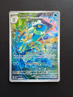 Frogadier 089/086 Holo Illustration Rare Chaos Rising Pokemon Holo Near Mint - Image 1