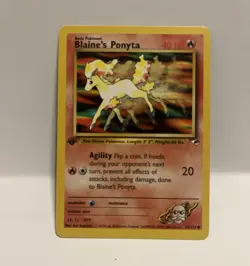 Wizards of the Coast Blaine's Ponyta 63/132 Gym Challenge Regular Common Eng - Image 1