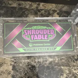 Pokemon Center Elite Trainer Box Scarlet & Violet—Shrouded Fable English 2024 65 - Image 2