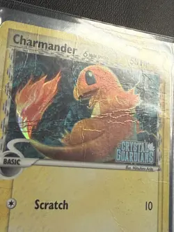 Pokemon Charmander Delta Species 49/100 Ex Crystal Guardians ReverseHolo Stamped - Image 3