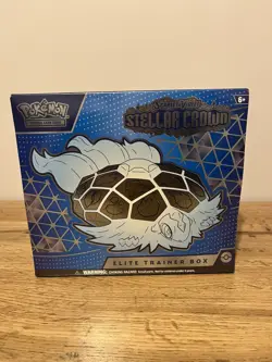 Pokemon TCG Scarlet & Violet Stellar Crown Elite Trainer Box ETB New Sealed - Image 1