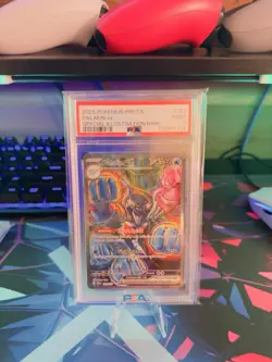 Pokemon Evolutions 2025 Prismatic Illustration Palafin EX PSA 9 - Image 1