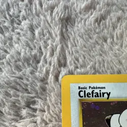 Pokemon TCG Clefairy 6/130 Jungle Holo Rare 1999 - Image 3