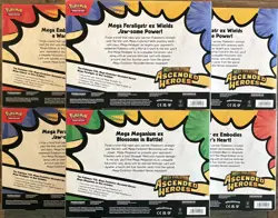 Pokemon TCG Mega Evolution Ascended Heroes Mega Ex Box Lot Set Of 6 New IN HAND - Image 2
