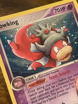 Pokemon TCG Slowking 14/115 EX Unseen Forces Holo Rare 70 HP English 2005 - Image 3