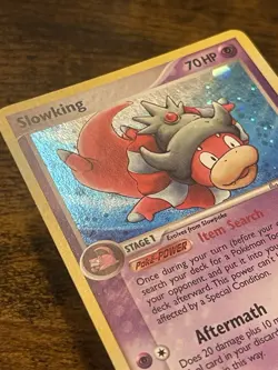 Pokemon TCG Slowking 14/115 EX Unseen Forces Holo Rare 70 HP English 2005 - Image 5