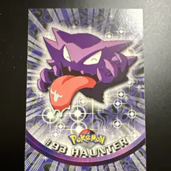 Topps Pokemon TCG Haunter #93 TV Animation Edition Holo Common English - Image 1
