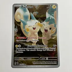Pachirisu - Holo Full Art - Scarlet & Violet - NM 208/198 - Pokemon TCG - Image 1
