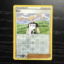 Pokemon TCG Dan Rebel Clash 158/192 Reverse Holo Uncommon - Image 1