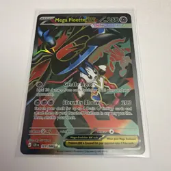 Mega Floette ex 101/086 Ultra Rare Chaos Rising Pokemon Holo NM - Image 1