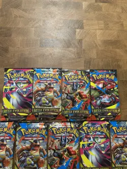 Pokemon TCG - Mega Evolution Booster Packs - LOT OF 20 PACKS - Full Art Set - Image 4