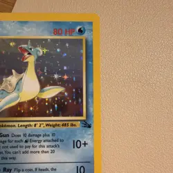 Lapras (10) Fossil - Pokemon LP 10/62 - Image 4