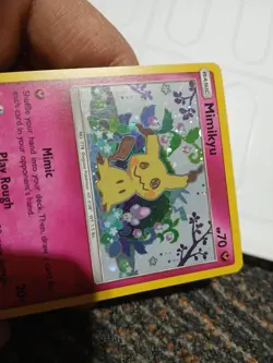 Mimikyu Pokemon TCG Sun and Moon Black Star Promo SM163 2019 - Image 5
