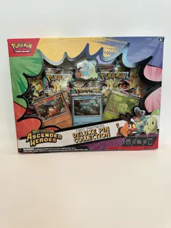 Pokemon TCG Mega Evolution Ascended Heroes First Partners Deluxe Pin Collection - Image 1