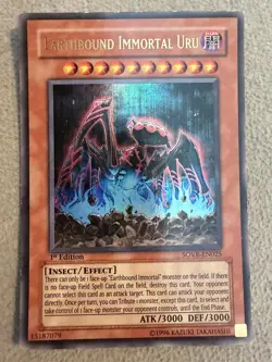 Earthbound Immortal Uru Stardust Overdrive SOVR-EN025 Ultra Rare - MP - Yugioh - Image 1