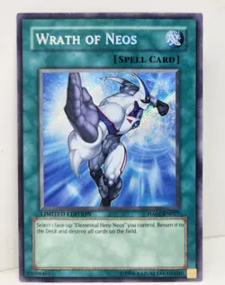 Yu-Gi-Oh! Wrath of Neos HA01-EN027 Limited Edition Secret Rare LP - Image 1