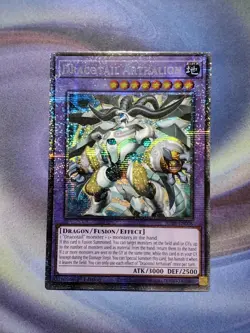 Yugioh Dracotail Arthalion JUSH-EN006 Starlight Rare 1st Ed Near Mint - Image 1