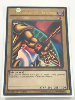 Yu-Gi-Oh - JCC - Bras Gauche de L'Interdit - YGLD-FRA21 - Neuf - FR - Image 1