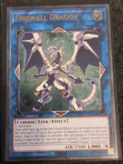 Near Mint Firewall Dragon - OP16-EN002 - Ultimate Rare - Unlimited Edition - Yu- - Image 1
